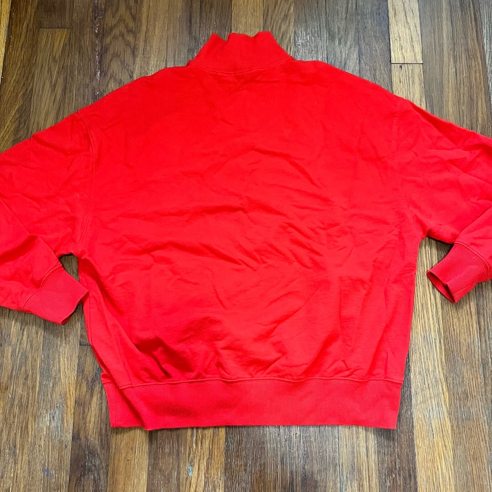 Wild Fable Red Mockneck Pullover Sz S